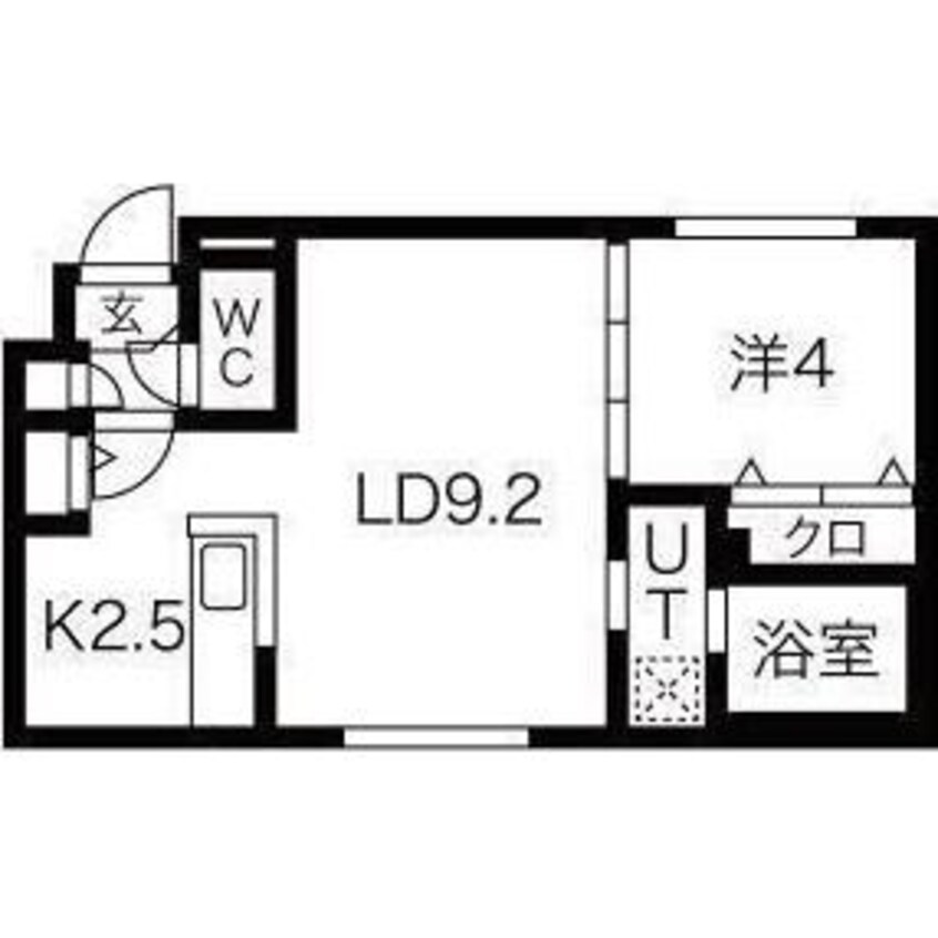 間取図 パークレジデンス円山北