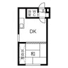 第参エビスビル 1DKの間取り