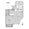 Alta Marea桑園(アルタマレーア桑園) 1LDKの間取り