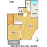 Alta Marea桑園(アルタマレーア桑園) 1LDKの間取り