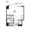 プライムパーク円山公園 1Rの間取り