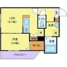 ノースプレミア大通北 1LDKの間取り