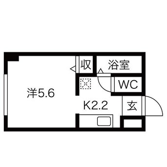 間取図 エルム桑園