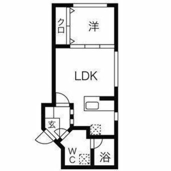 間取図 ラフィネ北円山