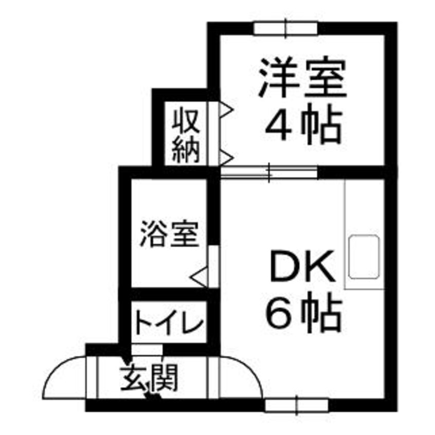 間取図 エスティハイツ