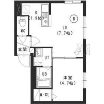 間取図 コローレN４W２９