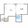ロミ円山 1Rの間取り