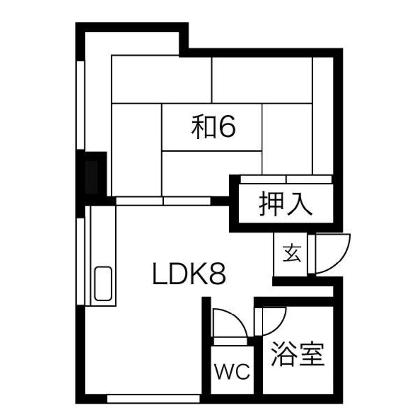 間取図 共栄ハイム