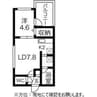 グランドサクセス北３条 1LDKの間取り