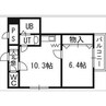 クラウン北10条 1LDKの間取り