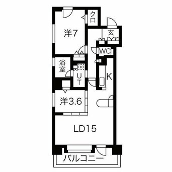 間取図 ラ・クラッセ札幌ステーションスクエア