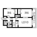 マジェスティック手稲の間取図