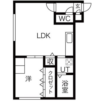 間取図 MR TEINE