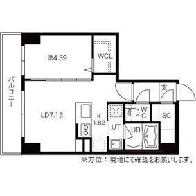 間取り図 ASH　MARUYAMA（アッシュマルヤマ）