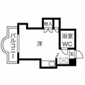 シティハイム１の間取図