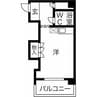 シティハイム１ 1Rの間取り