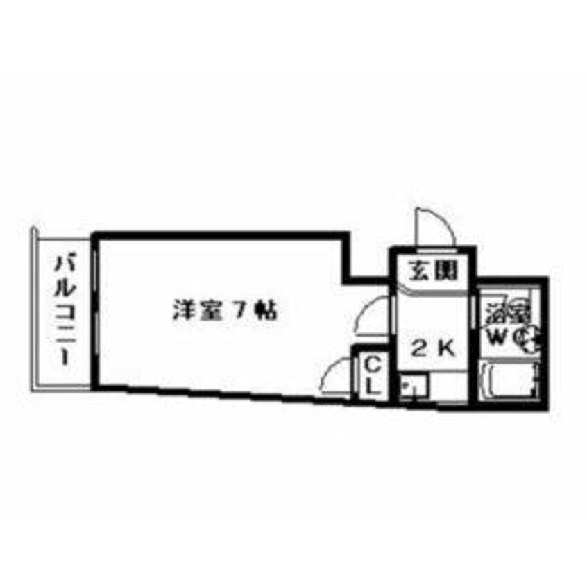 間取図 フロンティア北一条