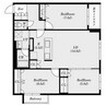 S-RESIDENCE神宮前 3LDKの間取り