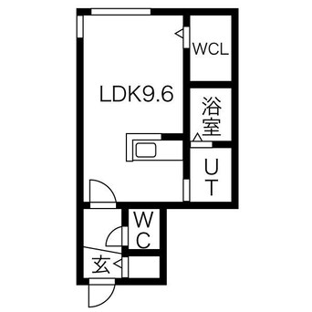 間取図 Halenix札幌医大前