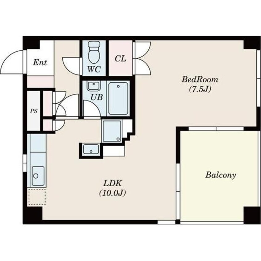 間取図 シャトーブラン59