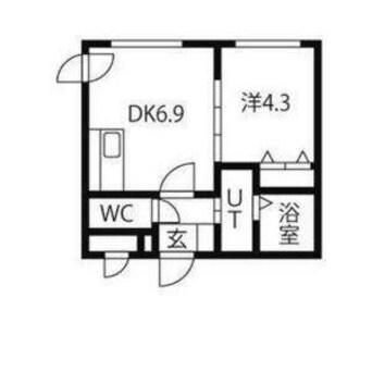 間取図 セレッソ北円山