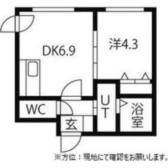 間取図 セレッソ北円山
