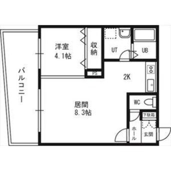 間取図 プリマベーラ二十四軒