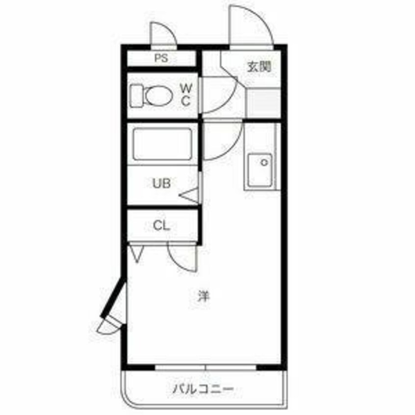 間取図 HBA裏参道