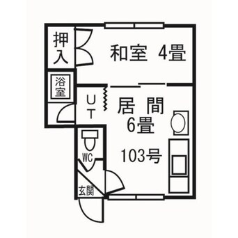 間取図 ロジェ曙Ⅱ