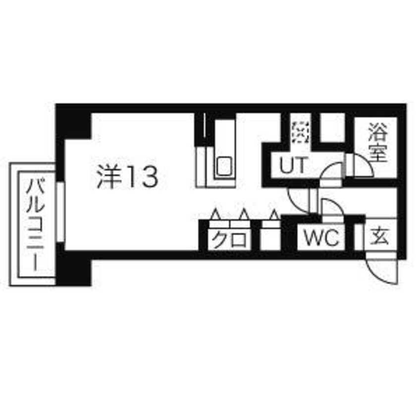 間取図 バロンドール