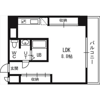 間取図 アストリアN6