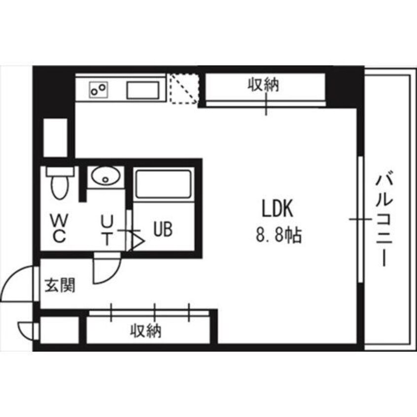 間取図 アストリアN6