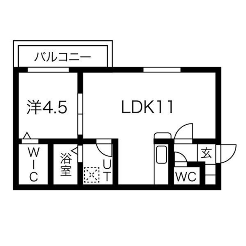 間取図 クレステージヒルズ