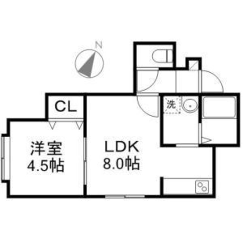 間取図 サニーパレス