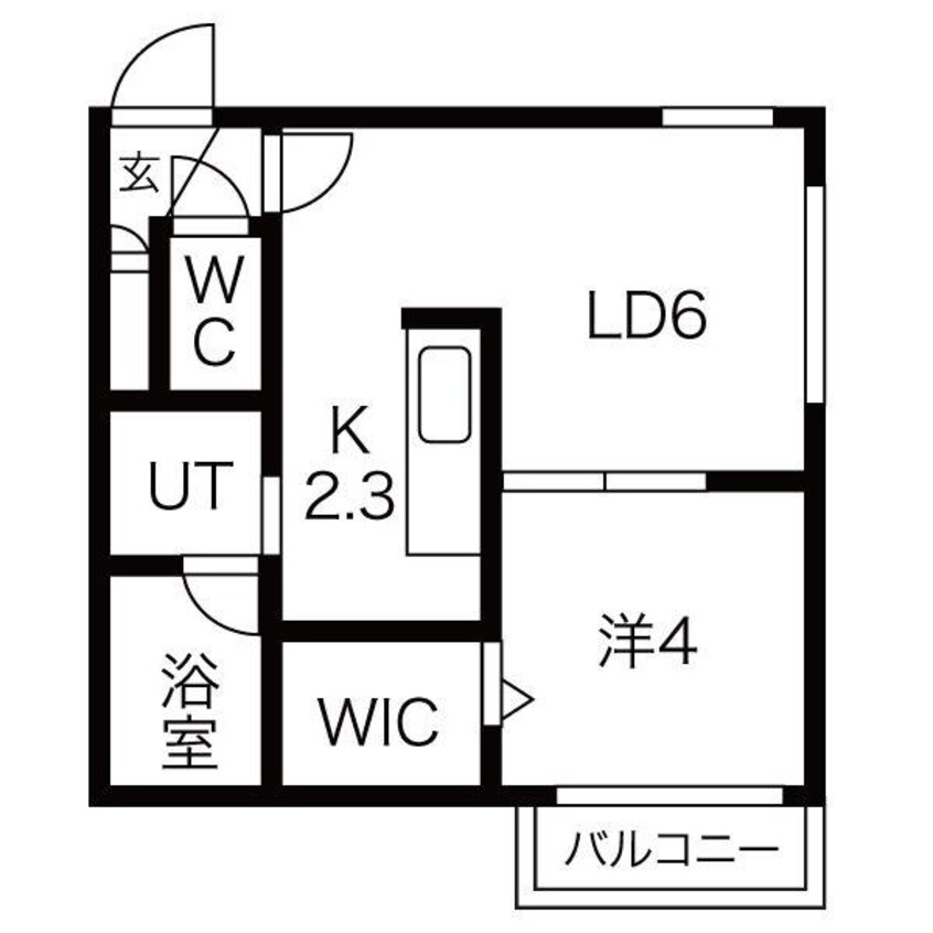 間取図 Crea Maison手稲ST