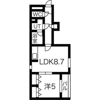 間取図 オルセー北円山