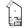 グランメール北10条 1Kの間取り