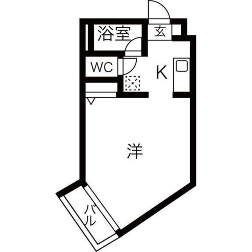 間取図 グランメール北10条