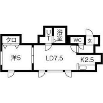 間取図 KOKOMO北円山