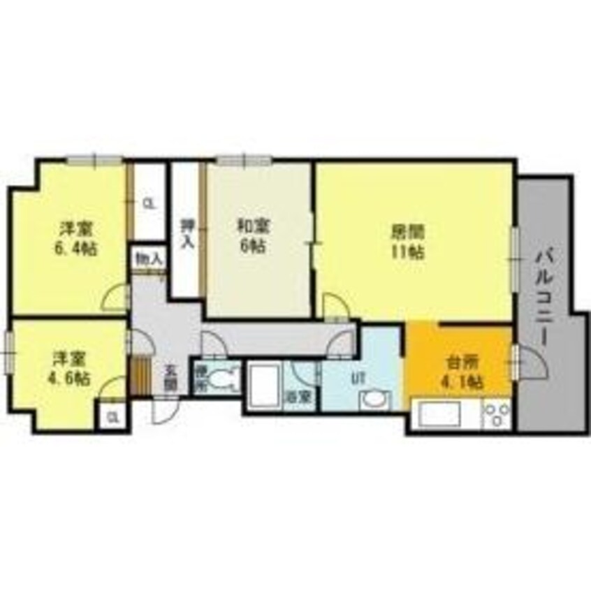 間取図 藤井ビルエクセレント円山