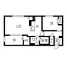 RESIDENCE　SHINMEI　北円山 2LDKの間取り