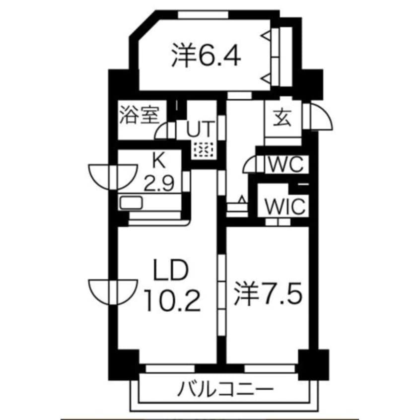 間取図 コローレ819アネックス