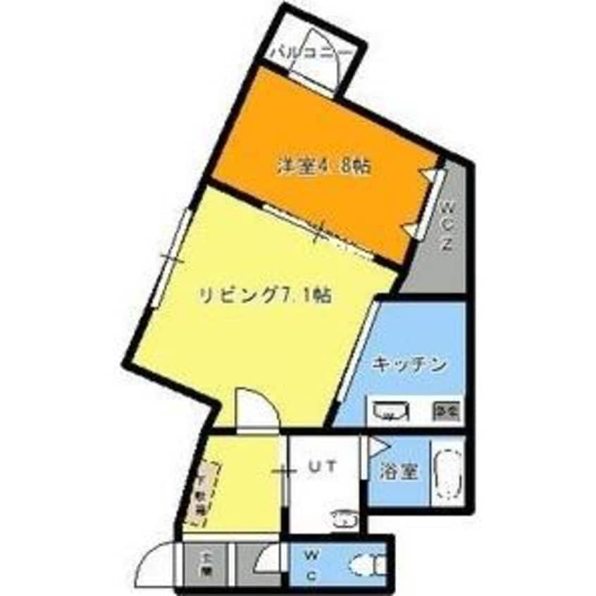 間取図 LOTUS大通公園