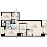 THE SERAM MARUYAMA 3LDKの間取り