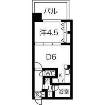 間取図 S-RESIDENCE円山表参道