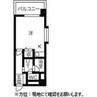 パークレジデンス 1Rの間取り