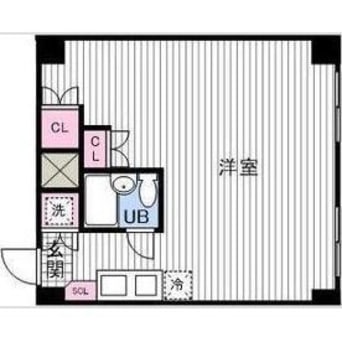 間取図 アルファビル大通西17