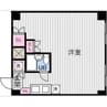 アルファビル大通西17 1Rの間取り