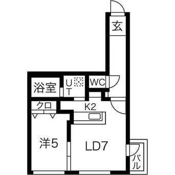 間取図 Ruk-A円山(ルクア円山)