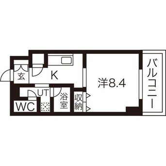間取図 レフィーナ円山